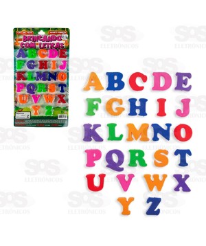 Jogo De Letrinhas Brincando Com Letras 26 Peças Pica Pau 888