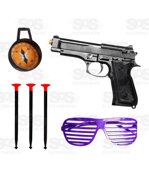 Kit Lançador De Dardos Tropa de Elite Toy King TK-2652