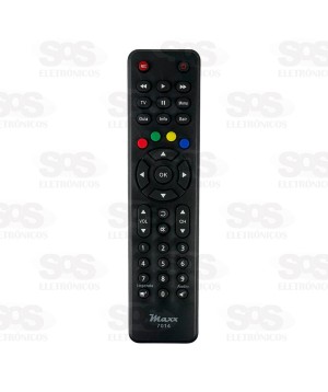 Controle Remoto Receptor Oi TV Elsys Maxx 7014