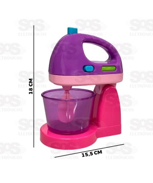 Batedeira Infantil Elétrica Com Luz e Movimentos Líder 2930