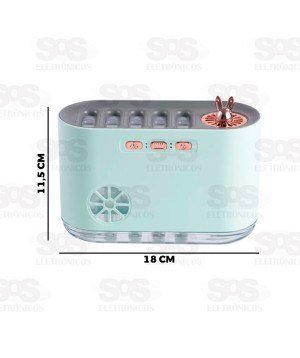 Umidificador Difusor De Ar Aromático Chamas 700ML Altomex AL-2795