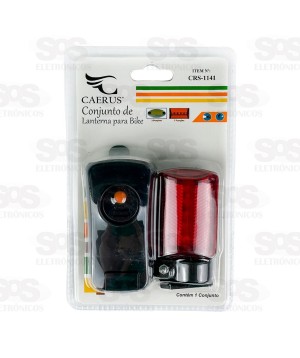 Conjunto Lanterna e Farol Para Bike 5W Caerus CRS-1141