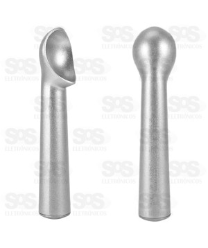 Colher Pegador De Sorvete Cromada 18cm Caerus CRS-1535