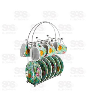 Porta Xícaras de Chá 6 lugares 1824