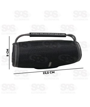 Caixa De Som TWS 10W Com LED Altomex AL-8772