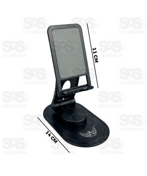 Suporte Para Celular De Mesa 360 Graus Altomex C-125