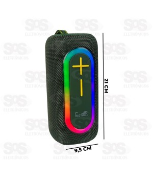 Caixa De Som 50W Com Proteção IPX6 Eletromex EL-1023