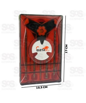 Kit Chave 6 Peças Estrela Ninja Eletromex EL-1712
