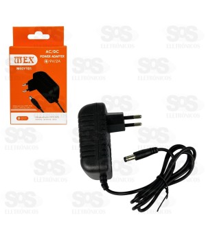 Fonte Bivolt 9V 2A Pino P4 Mex M60Y101