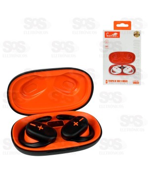 Fone De Ouvido Esportivo Sem Fio Bluetooth Eletromex EL-1604