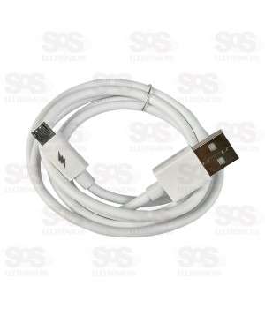 Cabo Emborrachada Micro USB V8 5.1A 1 Metro Eletromex EL-3113-V8