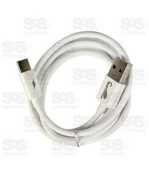 Cabo Emborrachado Type C 5.1A 1 Metro Eletromex EL-3113-TY