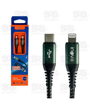 Cabo Nylon Type C Para Iphone 27W Inova CBO-12447