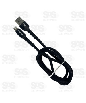 Cabo De Nylon Para Iphone 3.4A 1 Metro Inova CBO-12466
