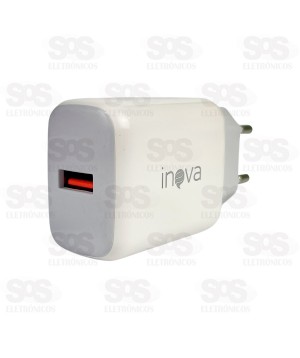 Carregador Rápido 20W Com Cabo Iphone Inova CAR-5236A