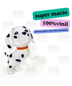 Cachorrinho Billy Dálmata em vinil Puff Toys 020