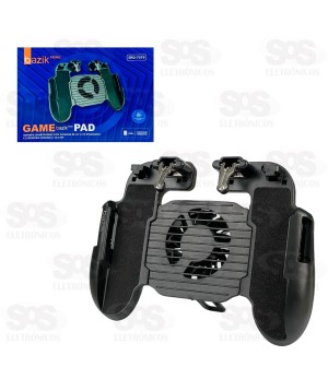 Gamepad Joystick Para Smartphone Com Cooler e Gatilho Bazik Prime SRQ-7519