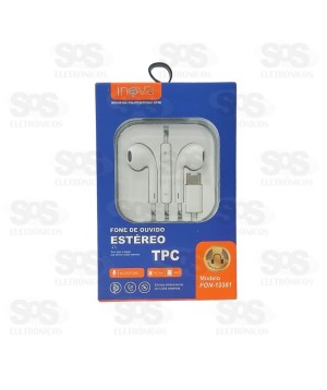 Fone De Ouvido Com Microfone Type C Inova FON-12381