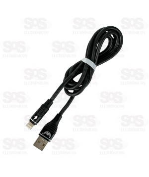 Cabo Emborrachado Para Iphone 3.4A 120CM Altomex AL-2065-5G