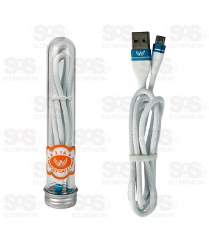 Cabo De Dados Micro V8 Tubo 1 Metro Altomex AL-2309-V8