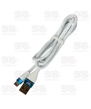 Cabo De Dados Micro V8 Tubo 1 Metro Altomex AL-2309-V8