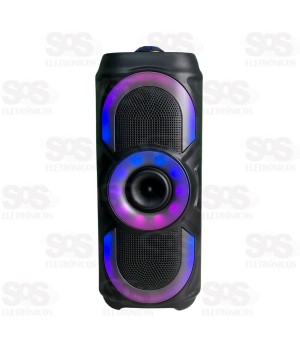 Caixa De Som 30W Bluetooth/FM/TWS Com Luzes RGB Altomex AL-3937