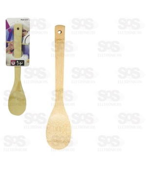 Colher De Bambu 30cm Top Útil 0819