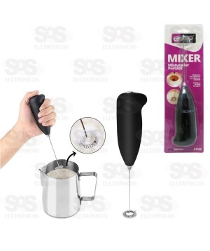 Mini Mixer Misturador Elétrico Inox Top Útil 0740