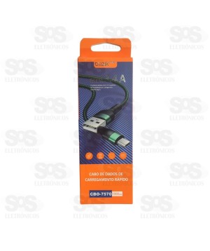 Cabo Micro USB De Dados 1Metro 3.4A Basik Prime CBO- 7570