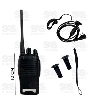 Kit Walk Talk 2 Rádios Comunicador Completo Altomex A-777S