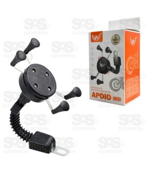 Suporte De Celular Garra Para Motos Altomex C-200