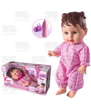 Boneca Happy Doll Naninha Nova Toys 1097