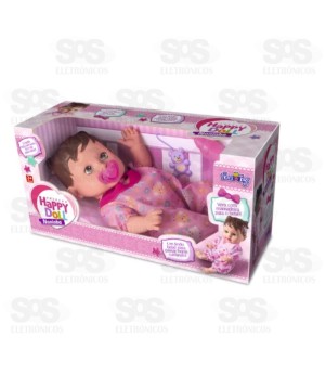 Boneca Happy Doll Naninha Nova Toys 1097