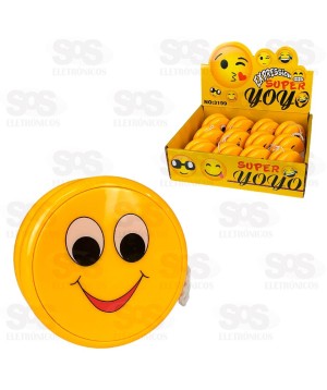 Super Ioiô Luminoso Emojis Variados 12 Unidades 3199
