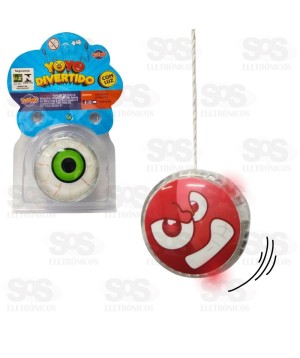 Ioiô Divertido Luminoso Estampas Variadas Unitário Toyng 47827