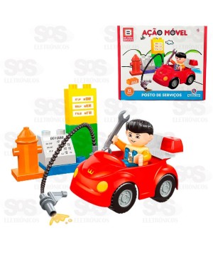 Brinquedos De Montar Ação Móvel Modelos Variadas Polibrinq BM012