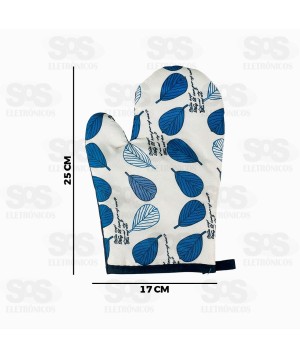 Kit 3 em 1 Avental Luva e Descanso De Panela Futuro FUY927