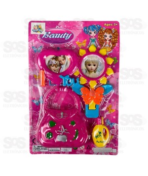 Kit De Beleza Patricinha Com 4 Peças Toy King TK-AB5050