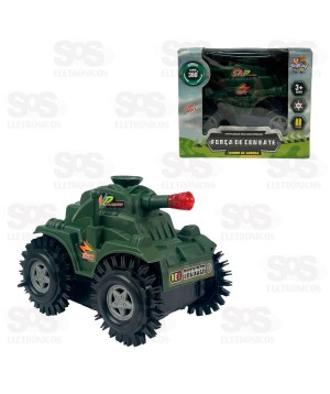 Tanque de Guerra Cambalhotas Toy King TK-1801