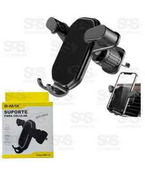 Suporte de Celular e GPS Saida de Ar Até 6,8 Polegadas B-Max BMG-55