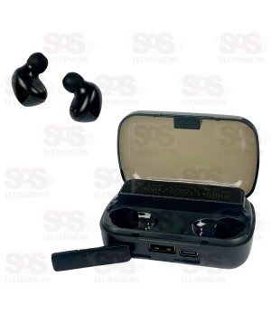 Fone de Ouvido Bluetooth V5.3 Com Painel M10