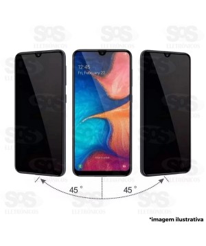 Película De Privacidade 3D Preta Samsung J6