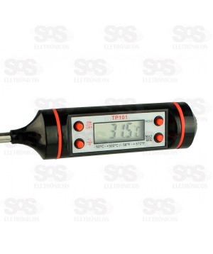 Termômetro Culinário Digital Espeto Top Útil CONF463