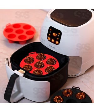 Forma De Silicone Cupcake Para Air Fryer 20,5CM Top Útil TOP1460
