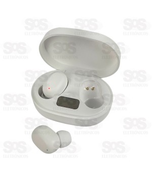 Fone De Ouvido Sem Fio Bluetooth TWS Com Painel Kaidi KD-7101