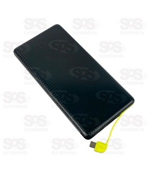 Carga Extra 10.000mAh Com 3 Interfaces Kaidi KD-951