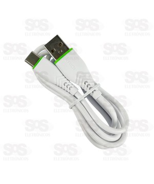 Cabo Type C De Carregamento Rápido 1 Metro Kaidi KD-23C