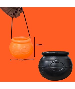 Caldeirão Com Alça Plastico Halloween 1989A