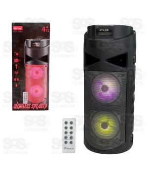 Caixa De Som 10W Com Controle Remoto KTS-1091