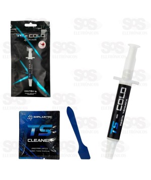 Pasta Térmica Para CPU 1G TS-Cold Implastec